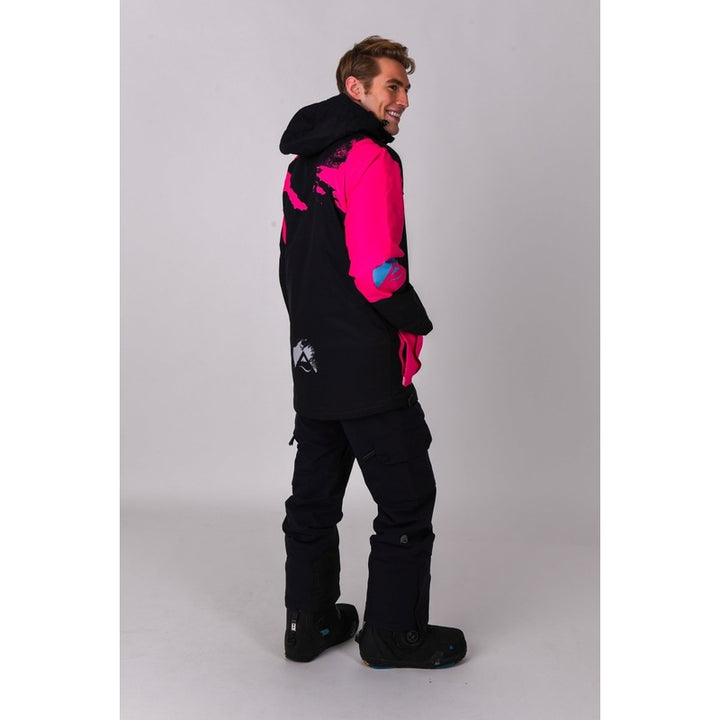 OOSC Clothing Afterparty Jacket Black & Pink Men's