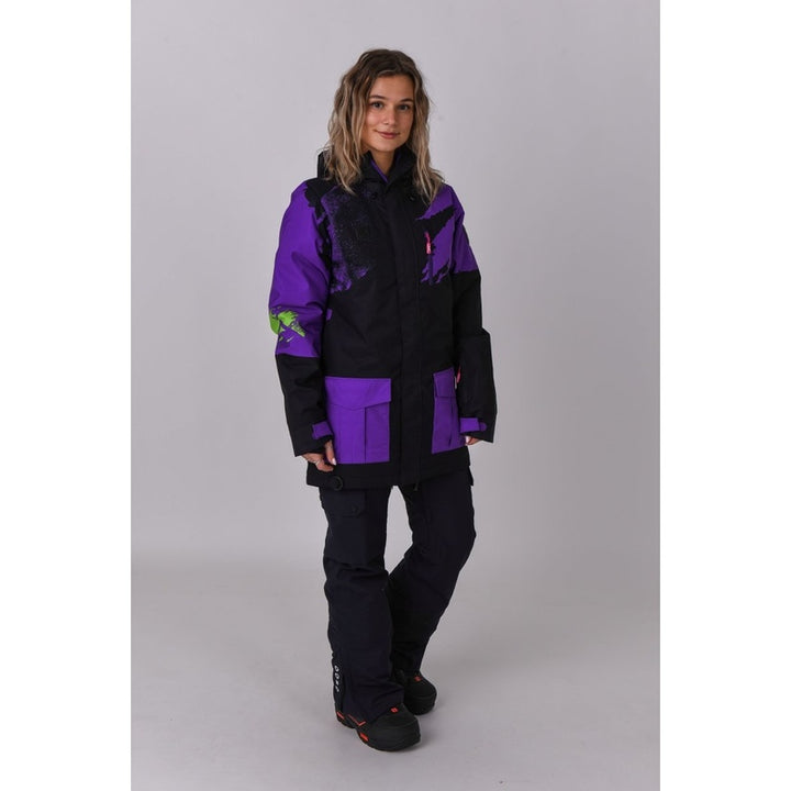 OOSC Clothing Afterparty Jacket Black & Purple