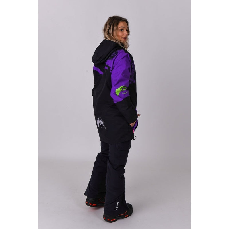 OOSC Clothing Afterparty Jacket Black & Purple