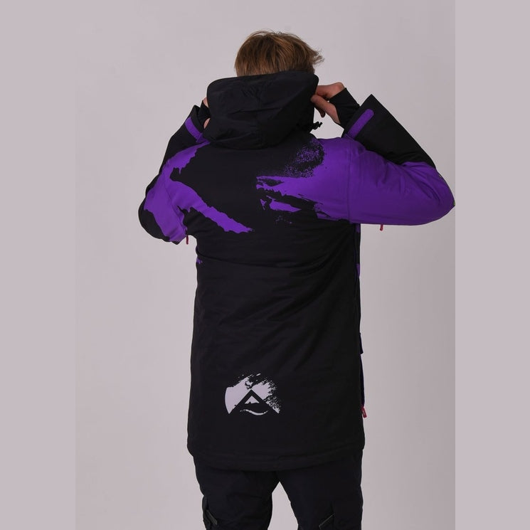 OOSC Clothing Afterparty Jacket Black & Purple Men's