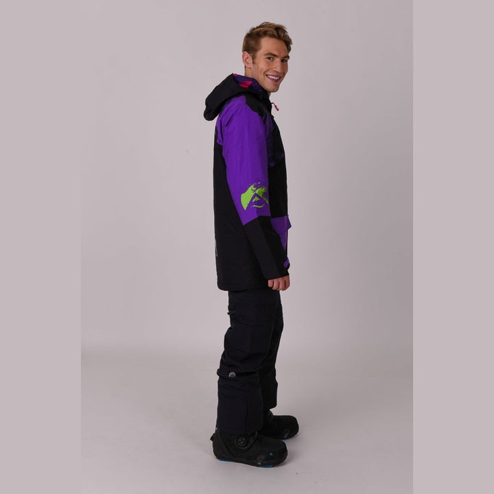 OOSC Clothing Afterparty Jacket Black & Purple Men's