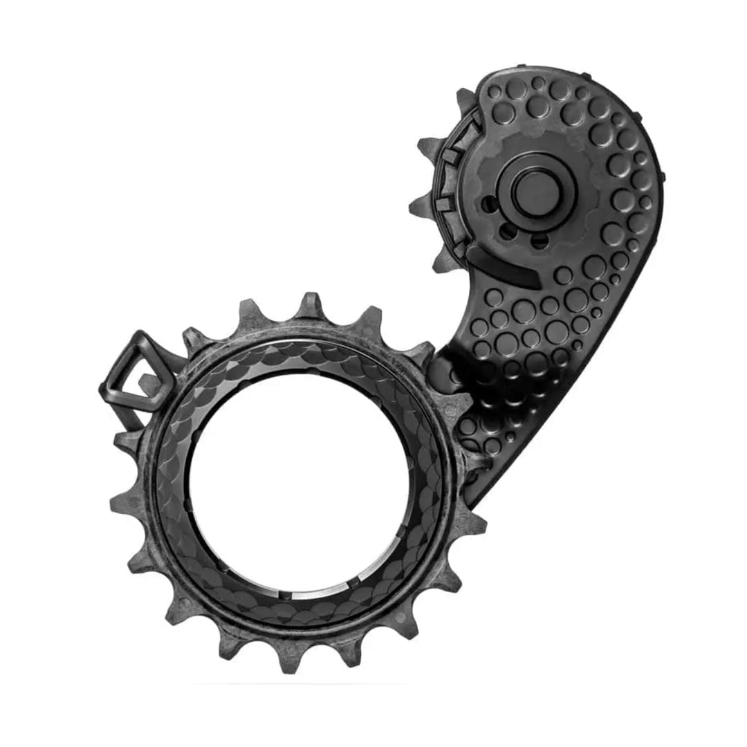 Absolute Black Carbon-Ceramic HOLLOWcage SRAM AXS