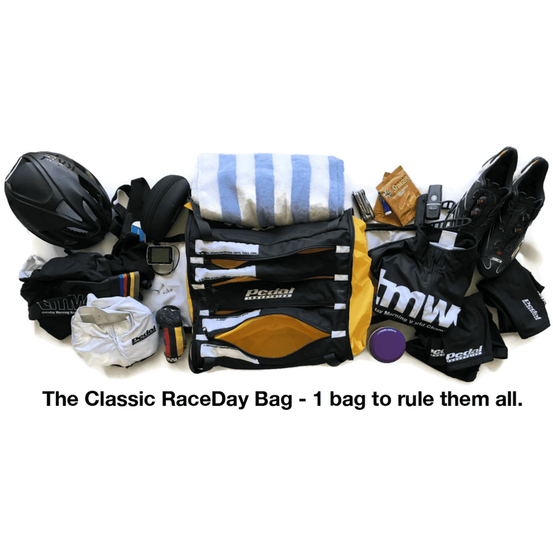 Pedal Industries RaceDay Running Gear Bag™ - Essential for Runners