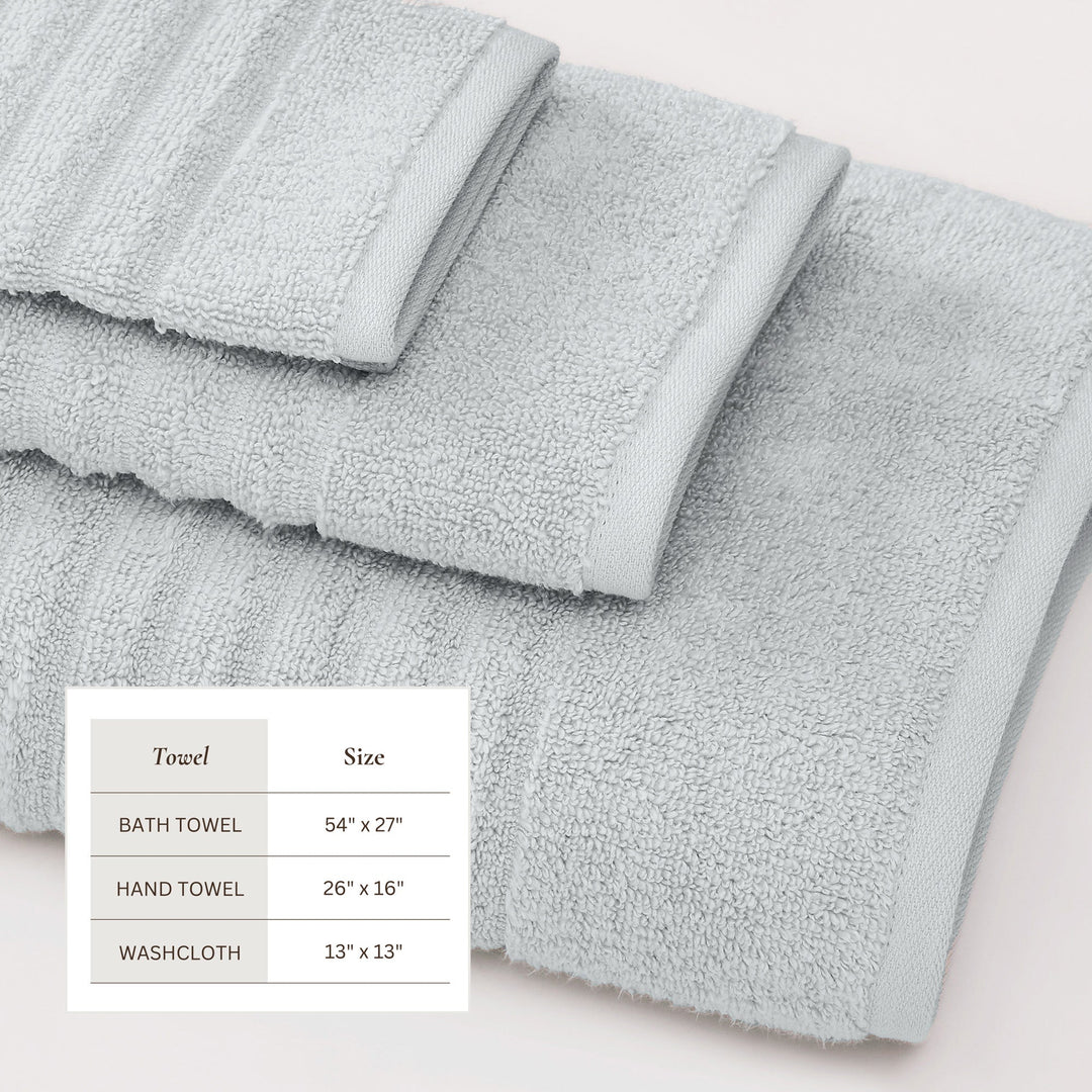 Combed Cotton Bath Towels - Karina Collection
