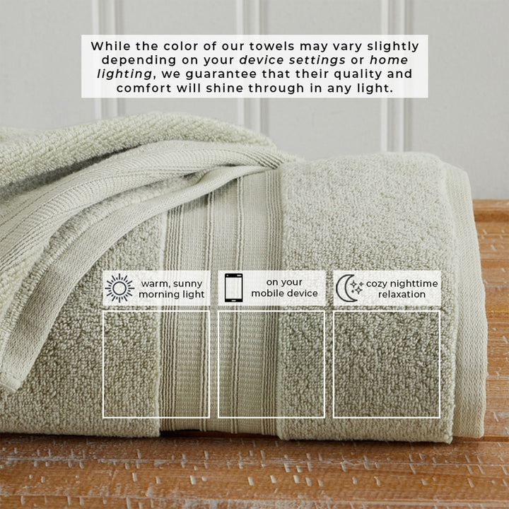 Premium Cotton Bath Towel Set - Chiara Collection