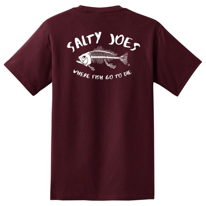 Salty Joe's "Where Fish Go To Die" Heavyweight Pocket Tee