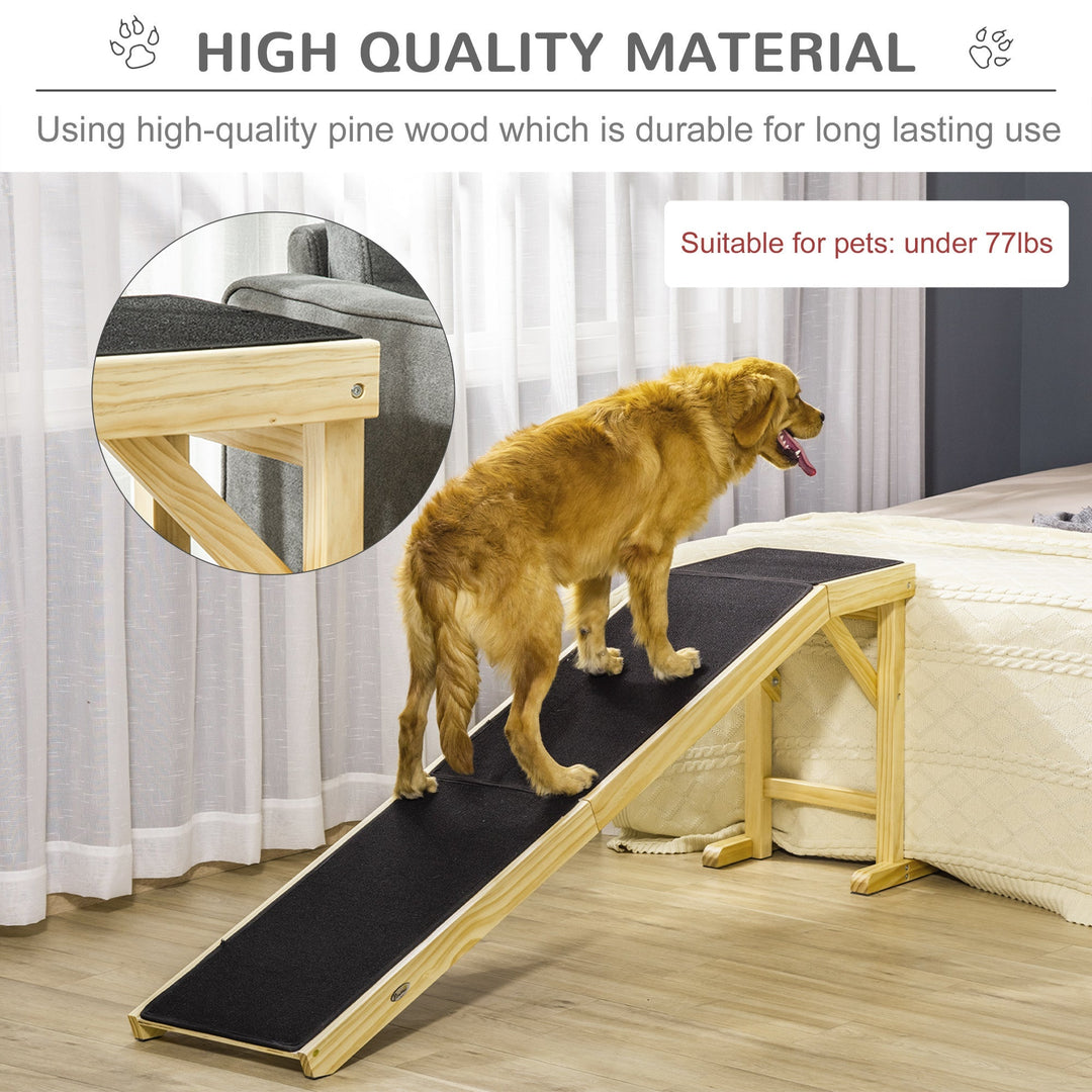 PawHut Dog Ramp for Bed - Easy Access Solution