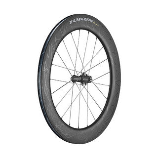 Token Konax Tri Disc 76mm Carbon Tubeless Road Racing 700c Wheelset