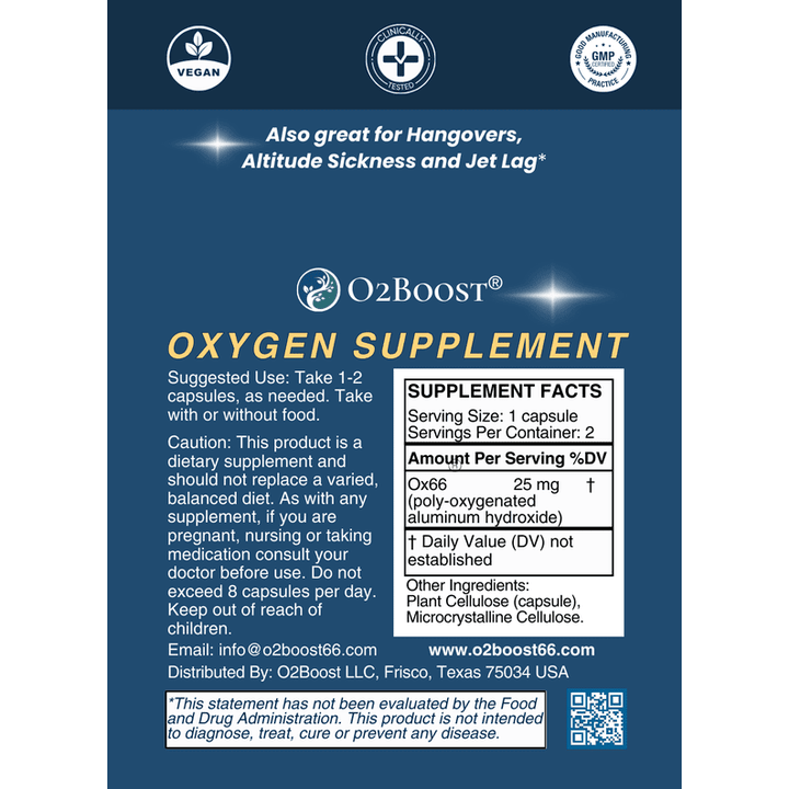 O2Boost Single-Use 2-Pack Supplement
