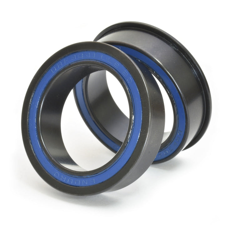 BB86 to 30MM Kit for PressFit 86/92 Bottom Bracket with Flanged, Dual Row Black Oxide Sealed Bearings