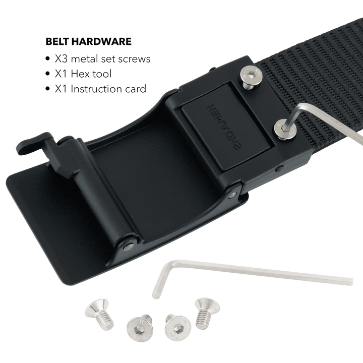 2ND AMEN Force 1.0 EDC Gun Belt 1.5"