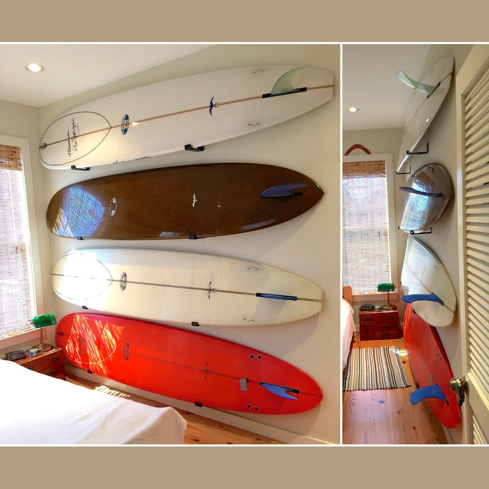 Minimalist Surfboard Display Rack for Surfboards