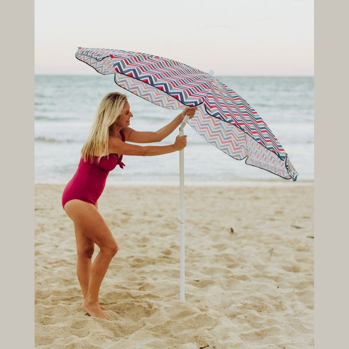 Picnic Time 5.5 Ft. Portable Beach Umbrella