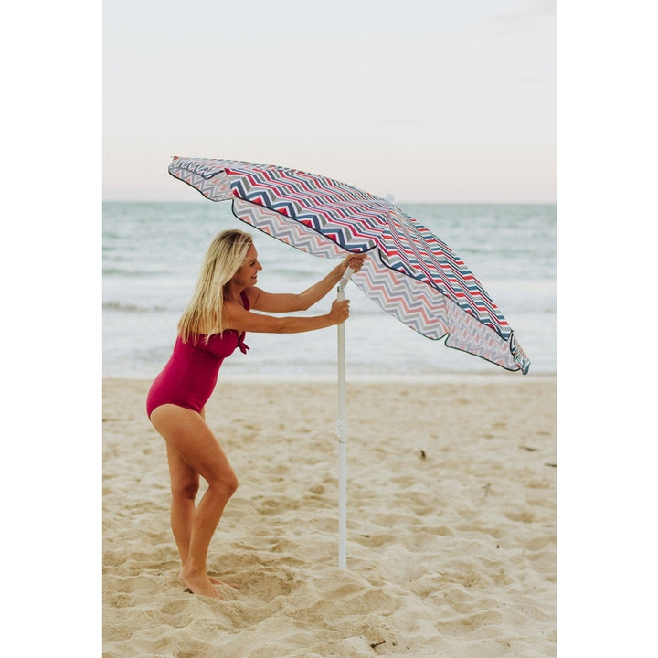 Picnic Time 5.5 Ft. Portable Beach Umbrella