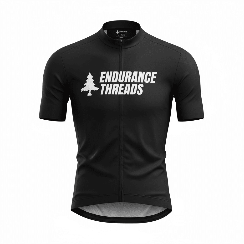 Black Race Fit SLK SS Cycling Jersey
