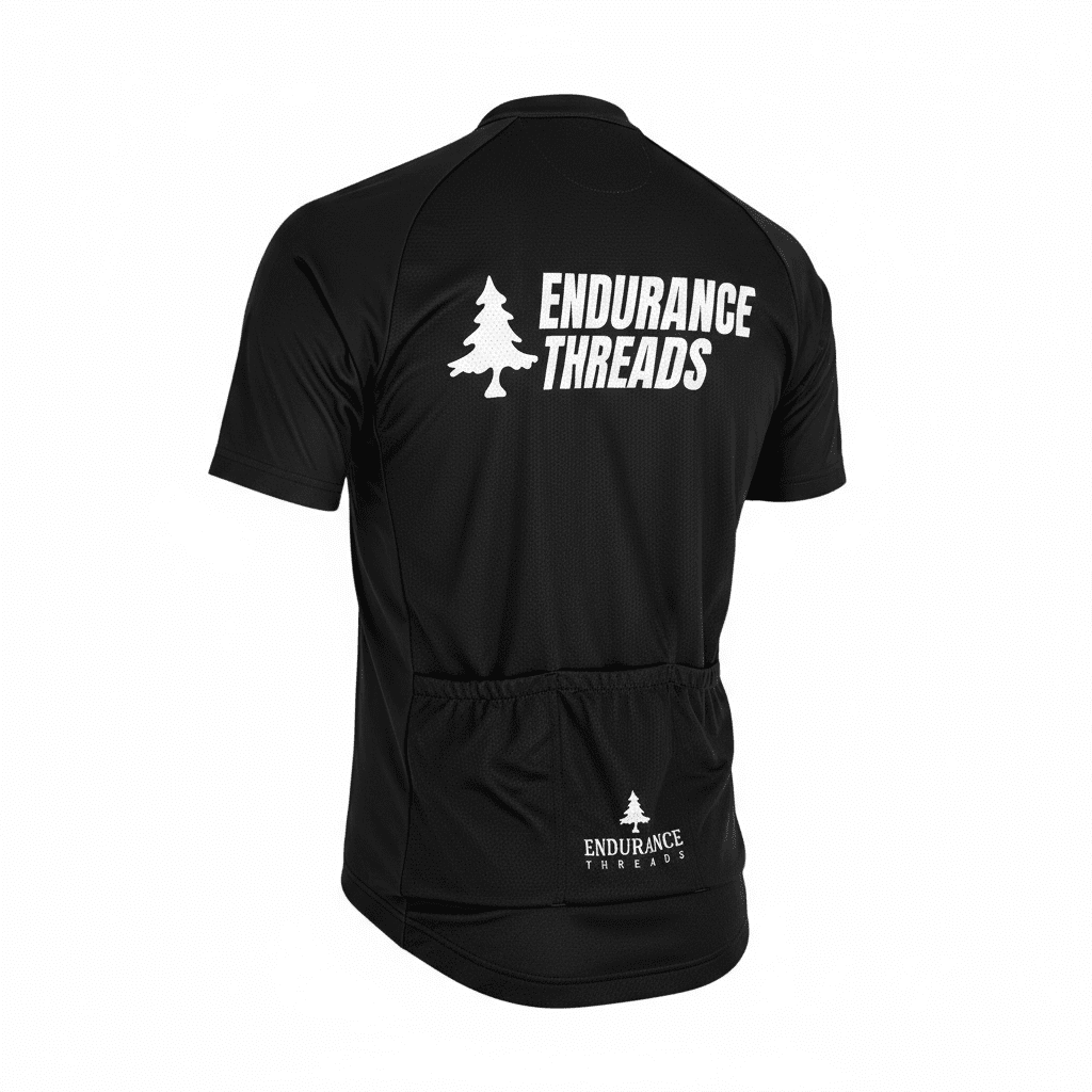 Black Race Fit SLK SS Cycling Jersey