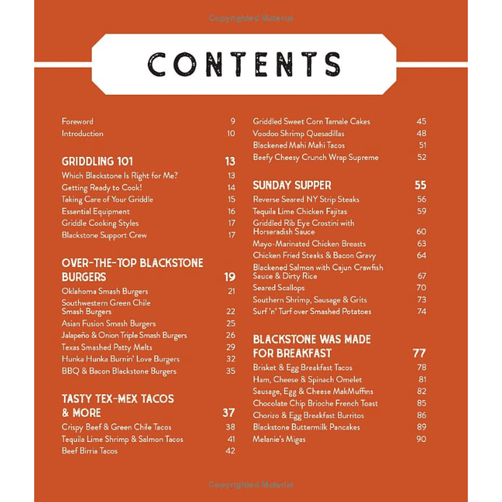 Blackstone Griddling: The Ultimate Guide to Show-Stopping Recipes on Your Outdoor Gas Griddle Spiral Bound