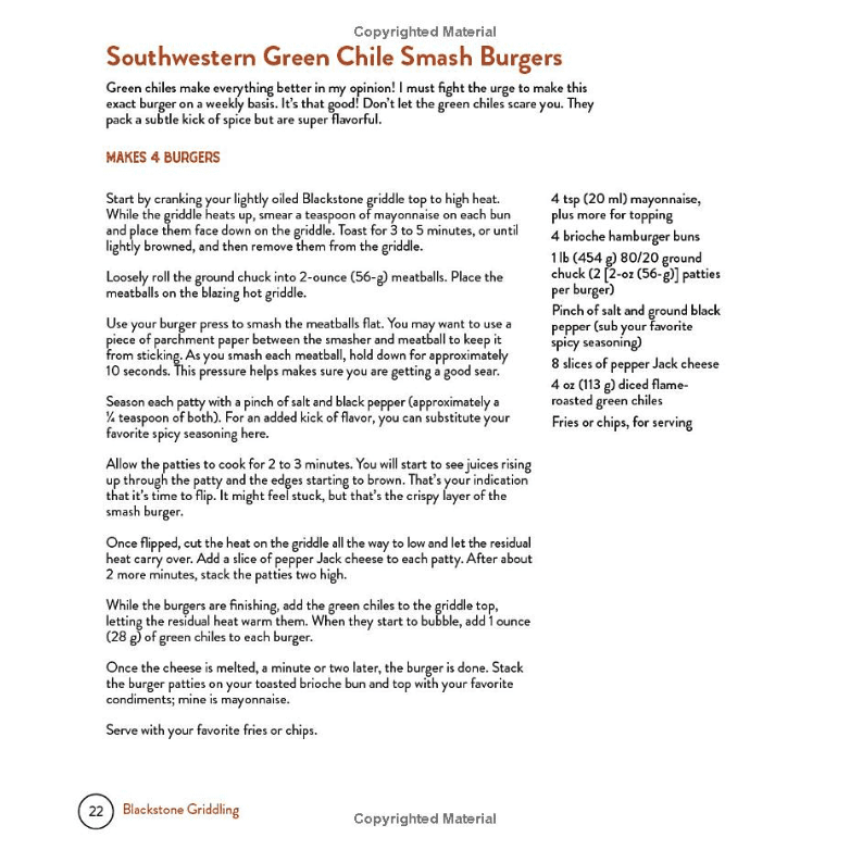 Blackstone Griddling: The Ultimate Guide to Show-Stopping Recipes on Your Outdoor Gas Griddle Spiral Bound