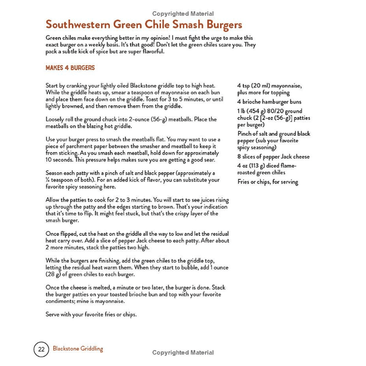 Blackstone Griddling: The Ultimate Guide to Show-Stopping Recipes on Your Outdoor Gas Griddle Spiral Bound