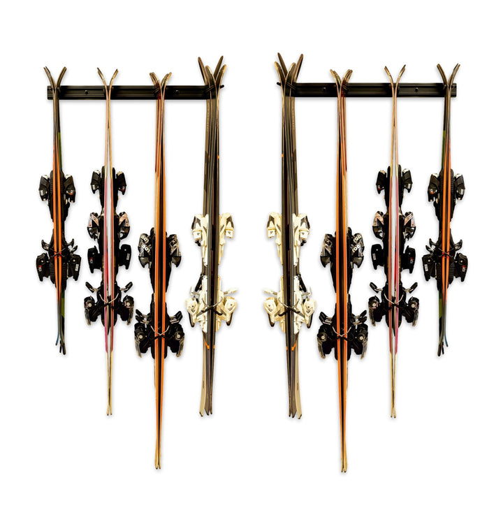 Snowbasin Ski Storage Rack - Ski Storage Rack Holds 16 Pairs