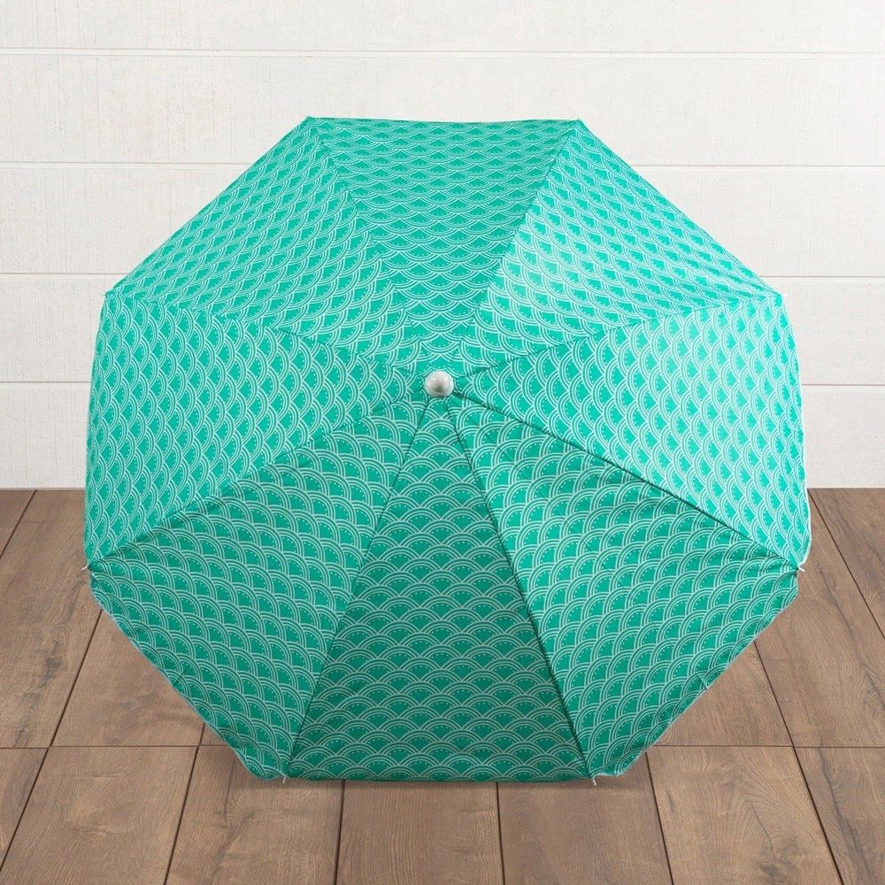 Picnic Time 5.5 Ft. Portable Beach Umbrella