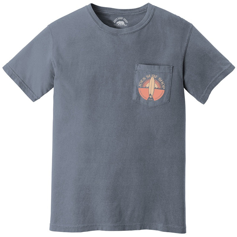 Joe's Sunset Scene Garment-Dyed Pocket Tee