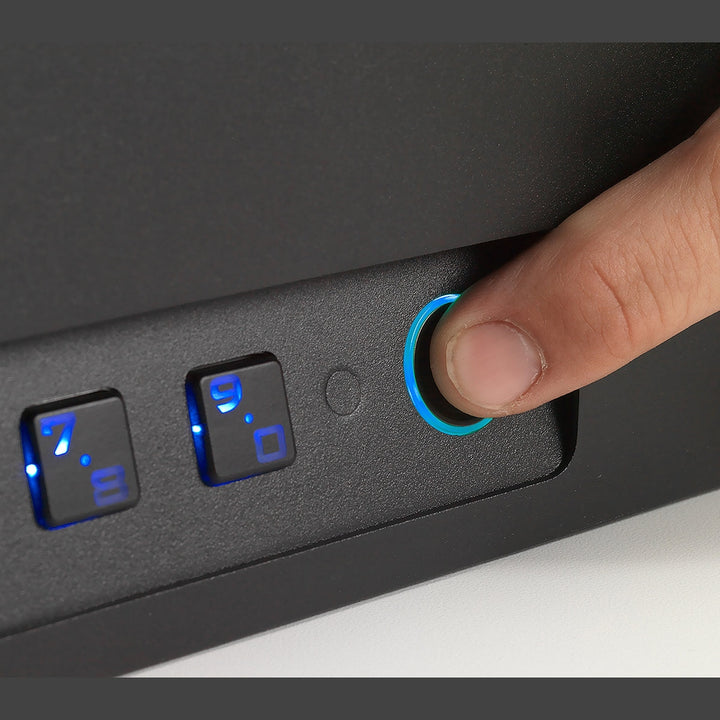 BoostedSafe Elite Fingerprint Safe with Key Access