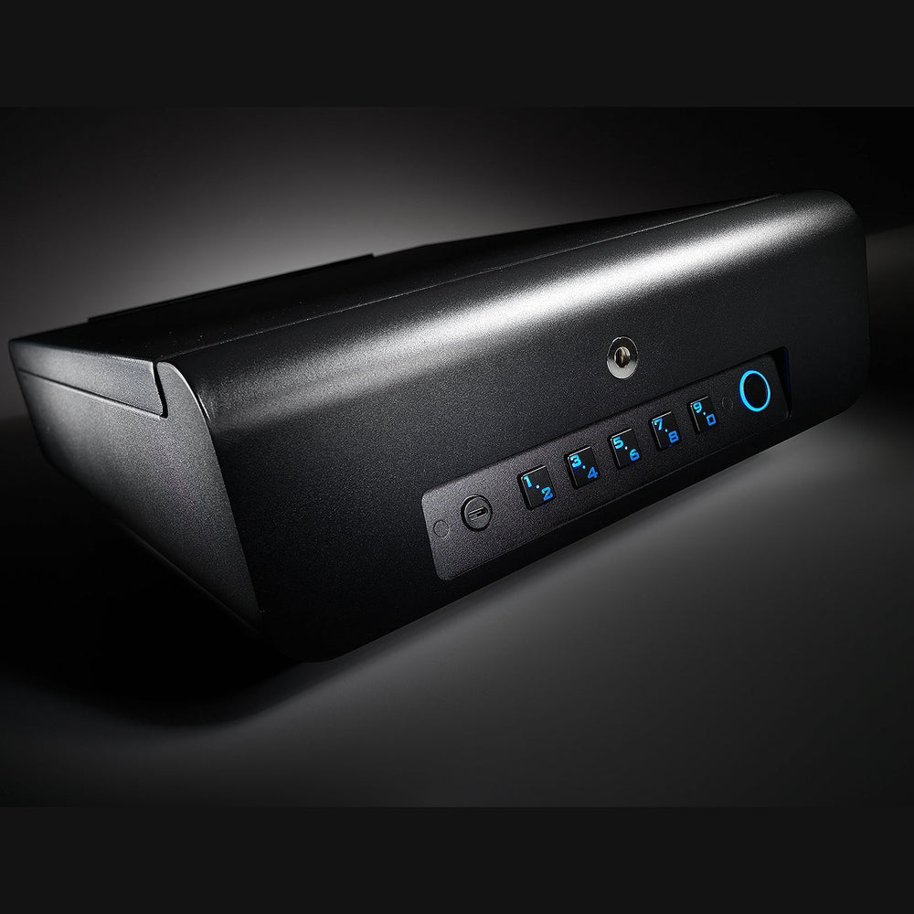 BoostedSafe Elite Fingerprint Safe with Key Access