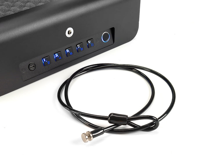 BoostedSafe Elite Fingerprint Safe with Key Access