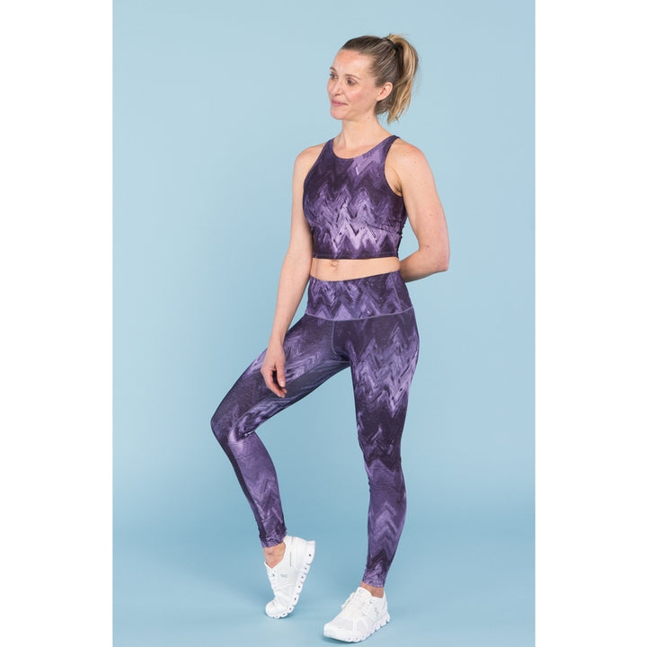 Colorado Threads Purple Wave Yoga Pants