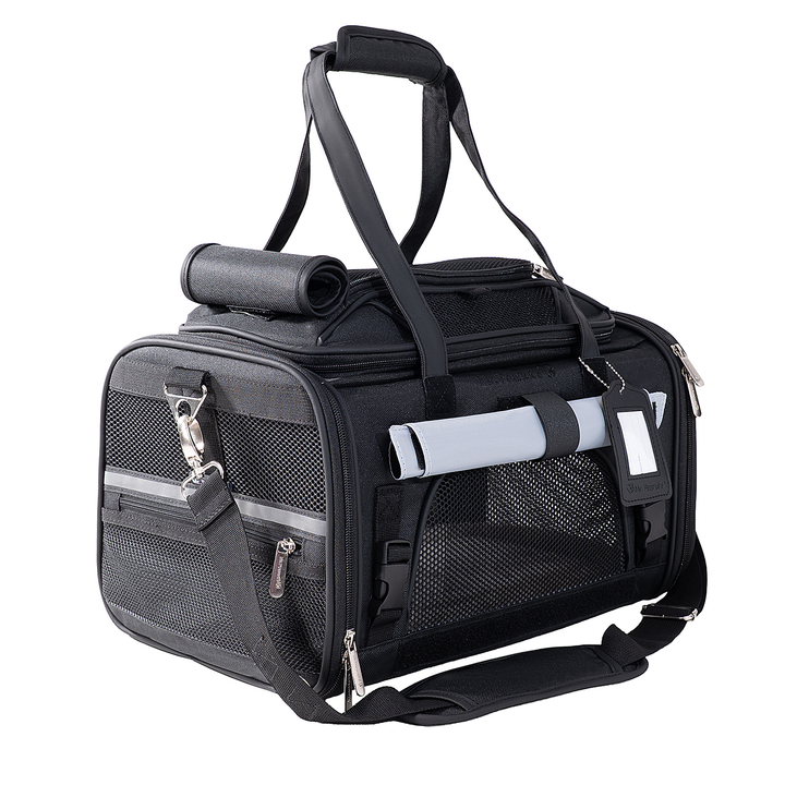Mr. Peanut's Gold Series Standard Size Airline Compliant Expandable Pet Carrier