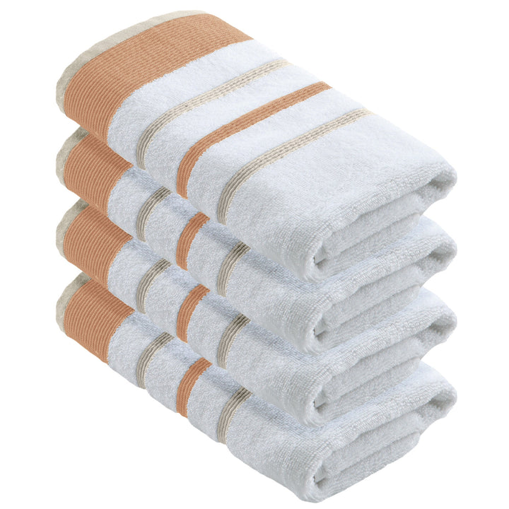 Cotton Stripe Bath Towel Set - Noelle Collection
