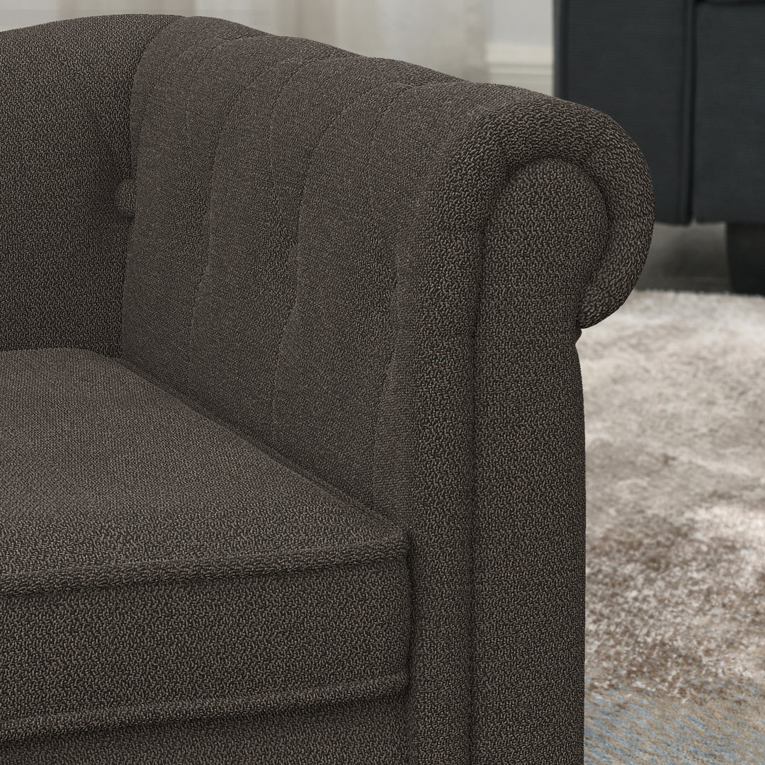 Elegant Rectangular Pet Bed for Small and Medium Dogs - Dark Brown