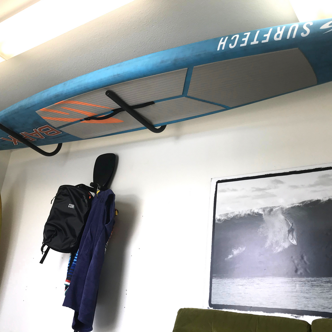 COR Surf SUP Ceiling or Wall Storage Rack | Longboard & Paddleboard Mount