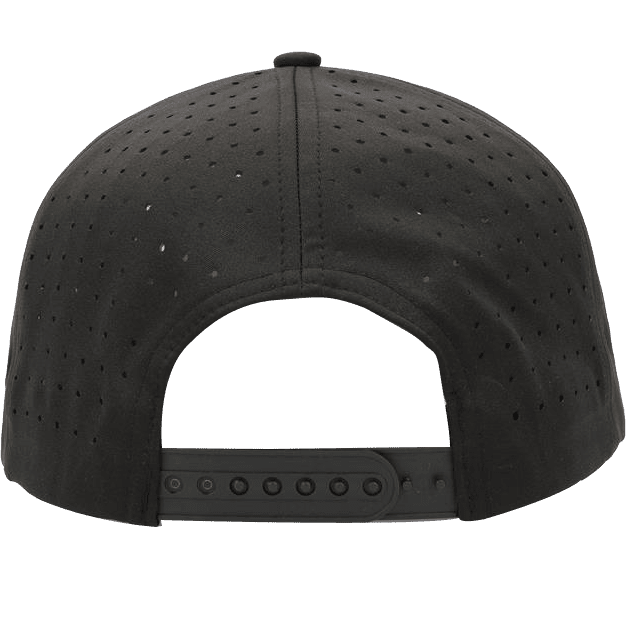 Shank it Golf Skull And Crossbones Black Golf Hat