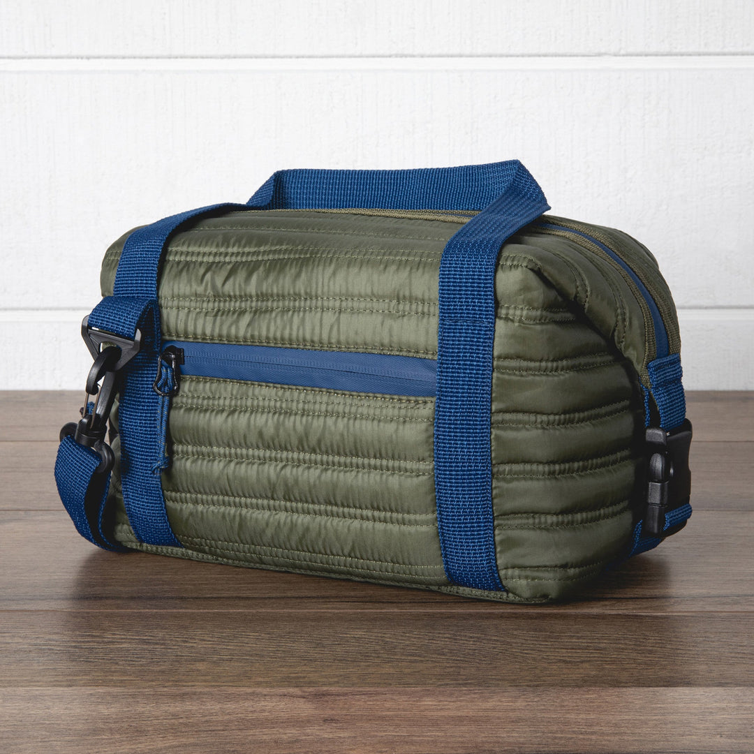 Picnic Time Midday Quilted Washable Insulated Lunch Bag