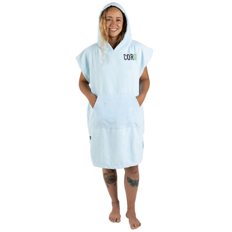 COR Surf Kids Changing Towel Poncho - Solid Colors