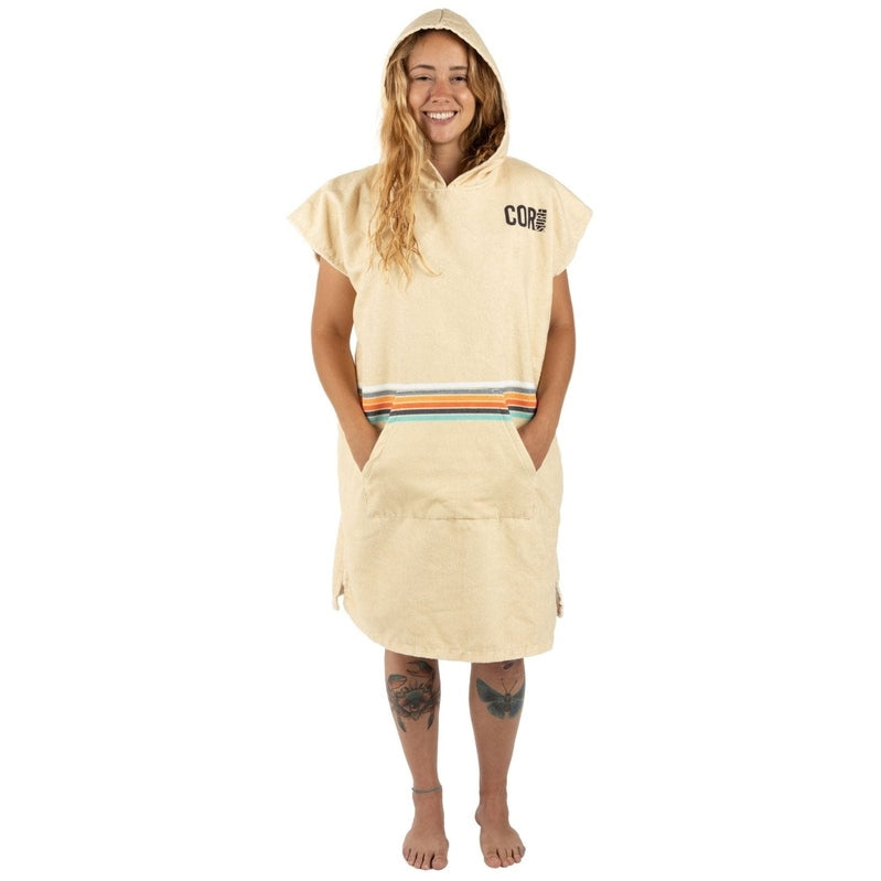 COR Surf Retro Sand Changing Towel Poncho Medium