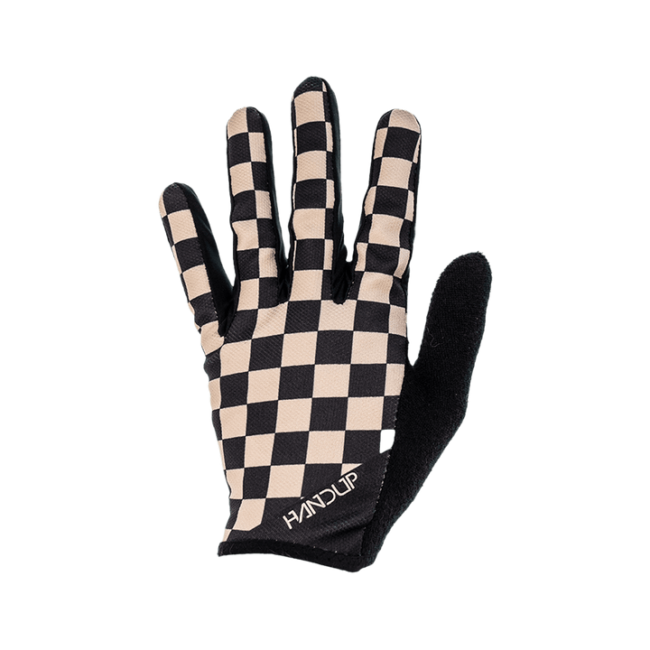 Handup Gloves - Checkered Black/Tan