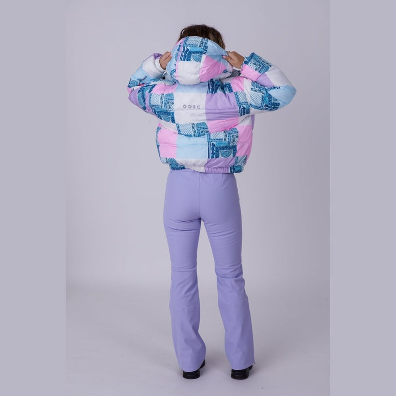 OOSC Clothing Chic Puffer Jacket -Patchwork