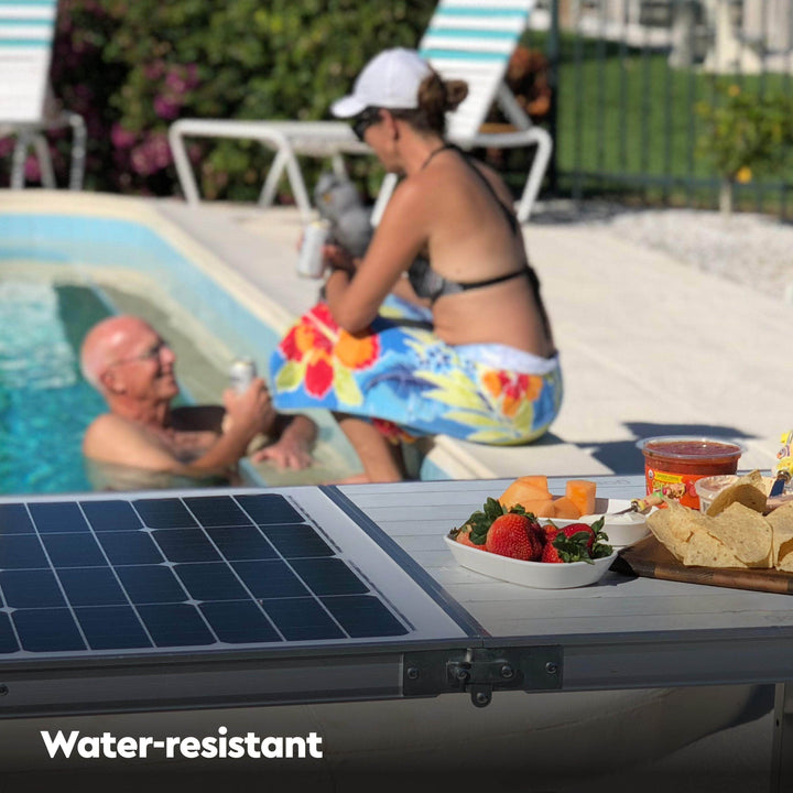Chill + Solar Table 60 - Portable Solar Cooler
