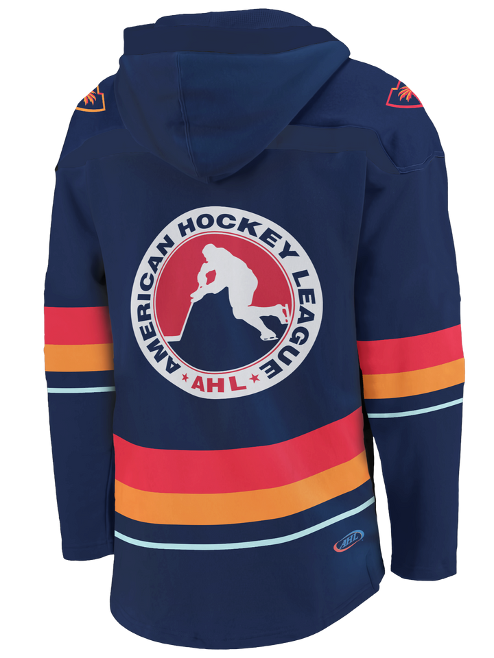 Coachella Valley Firebirds Hockey Hoodie with Lace Design