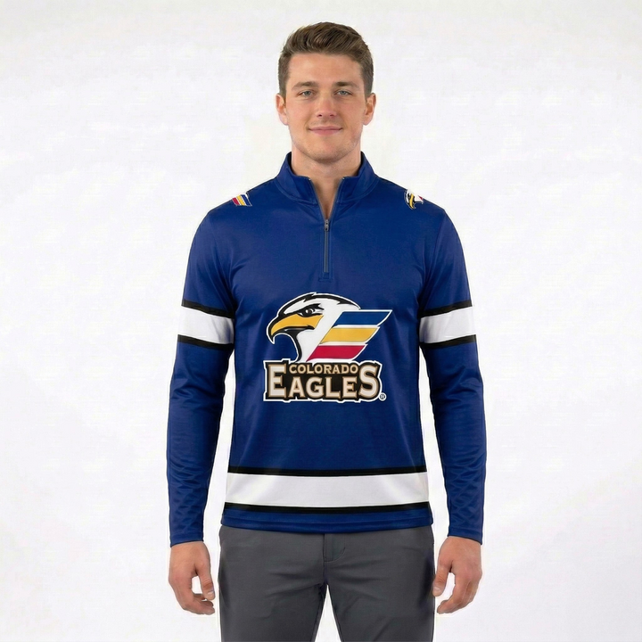 Colorado Eagles Performance 1/4 Zip Jersey for Fans