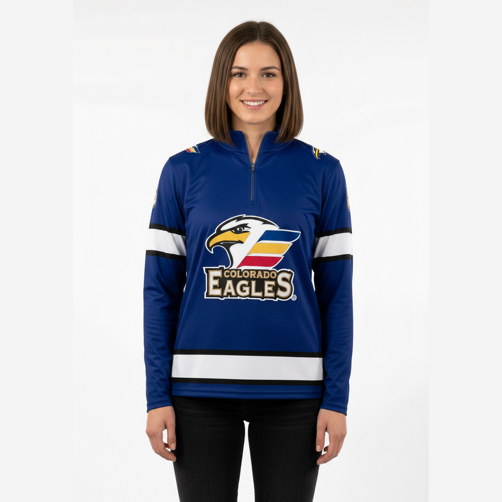 Colorado Eagles Performance 1/4 Zip Jersey for Fans