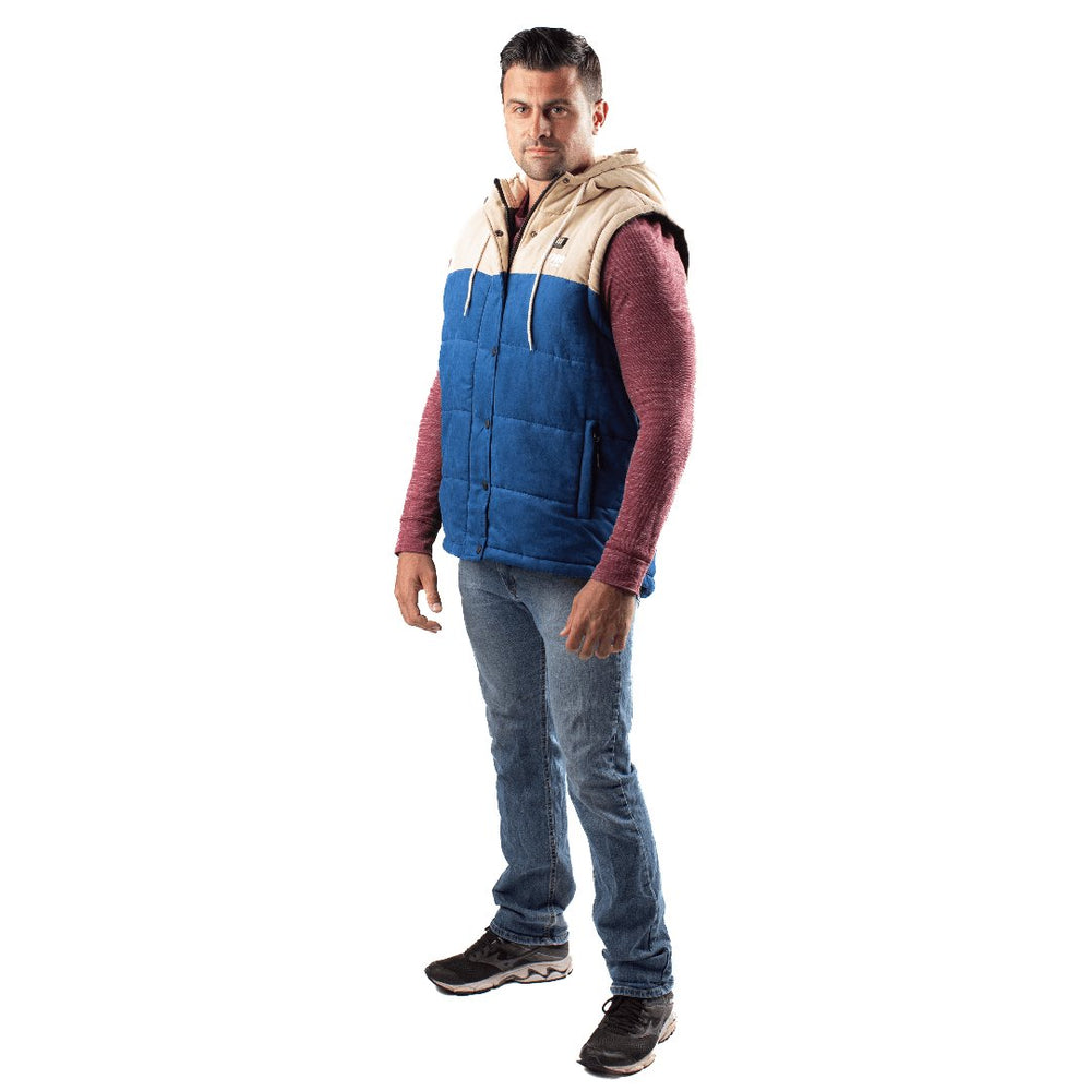 Gobi Heat Colt Mens Heated Vest with Hood