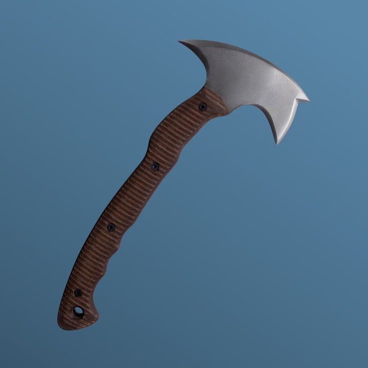 Combat tomahawk "Barong" with polymer composite handle