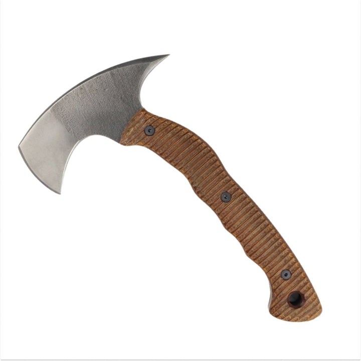 AncientSmithy Compact tactical tomahawk with blade and polymer composite handle