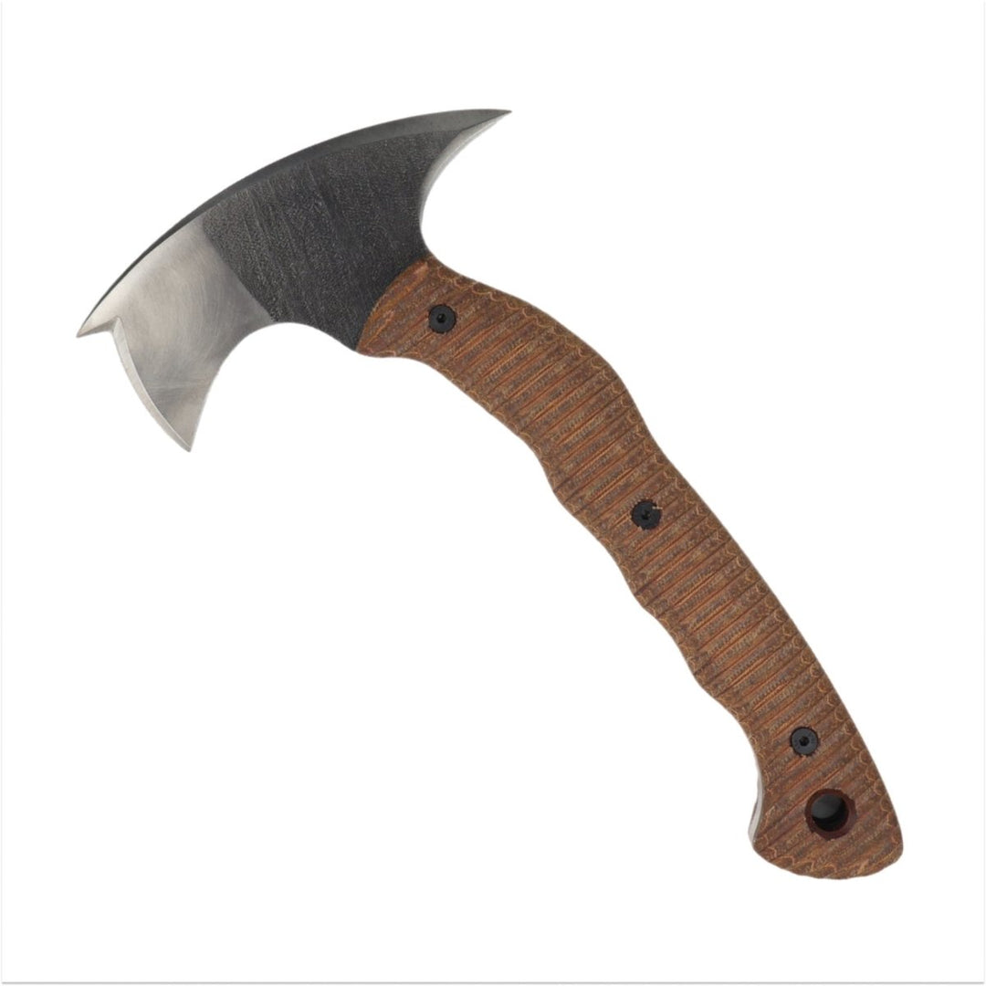 AncientSmithy Compact tactical tomahawk with polymer composite handle