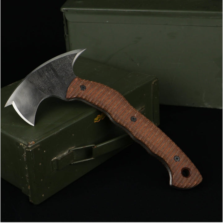 AncientSmithy Compact tactical tomahawk with polymer composite handle