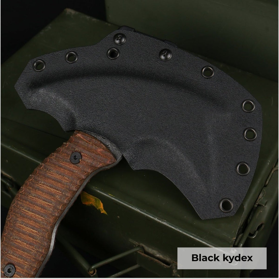 AncientSmithy Compact tactical tomahawk with polymer composite handle